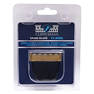 Clipperman F5 Titanium & Ceramic Blade Set for Jewel