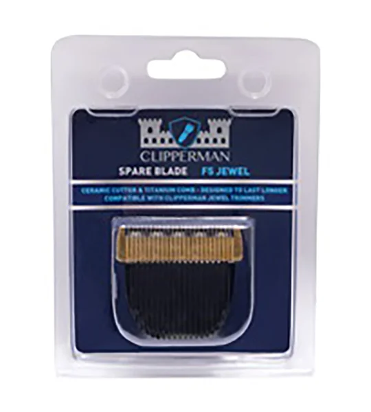 Clipperman F5 Titanium & Ceramic Blade Set for Jewel