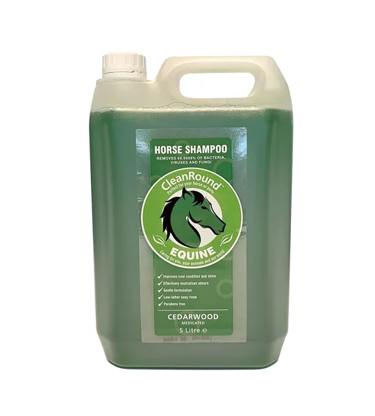 CleanRound Medicated Shampoo Cedarwood 1Lt