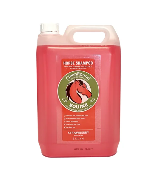 CleanRound Medicated Shampoo Strawberry 1 Lt