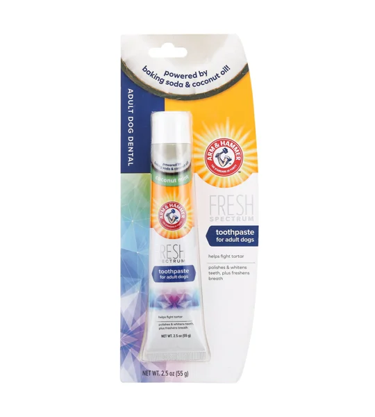 Arm & Hammer Fresh Coconut Mint Toothpaste dogs