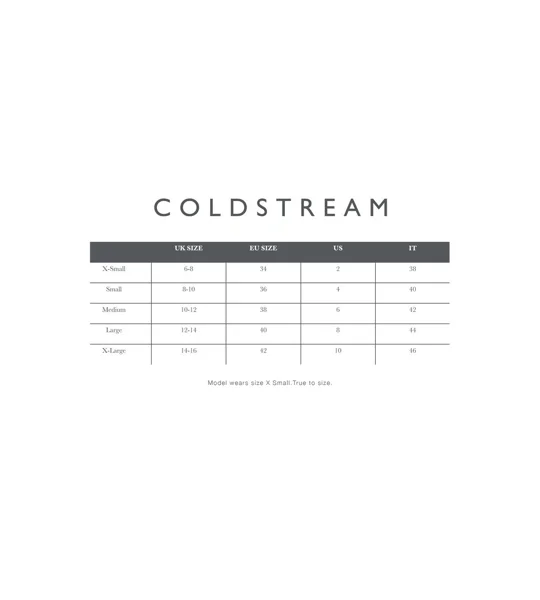 Coldstream Clarkston Knitted V-Neck Jumper Champagne