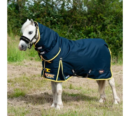 Gallop Ponie Duraproof 200g Turnout Combo Navy