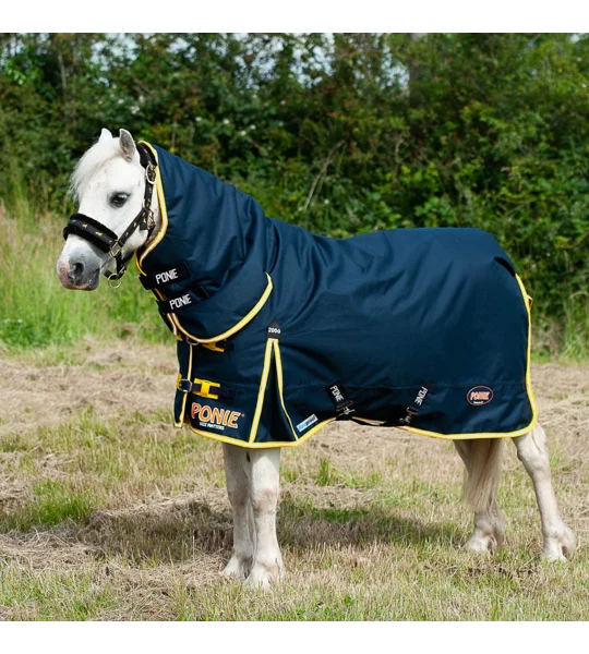 Gallop Ponie Duraproof 200g Turnout Combo Navy