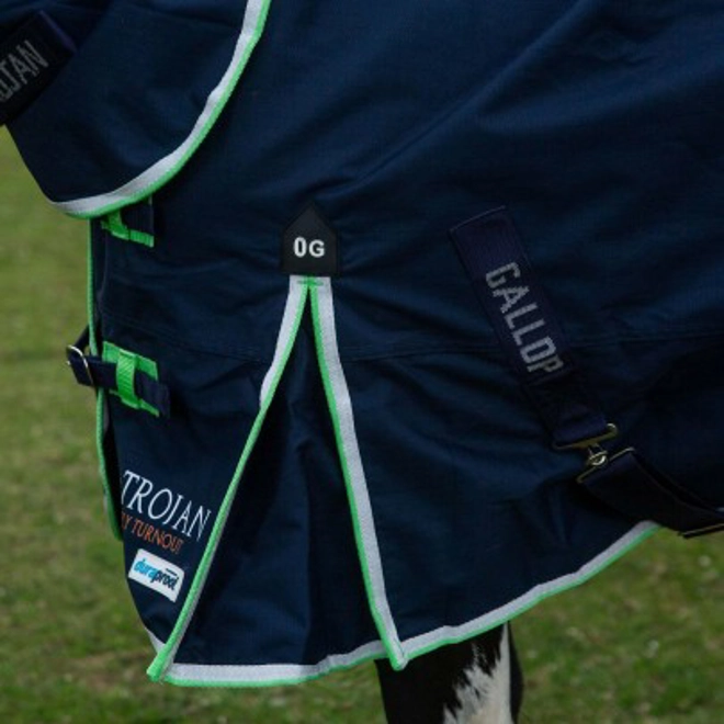 Additional Image for Gallop Trojan Duraproof Lightweight Turnout Combo Navy