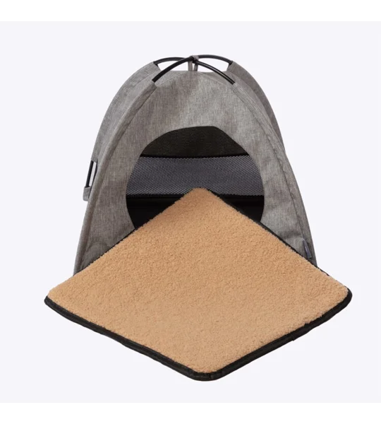 Danish Design Essentials Cat Tent Grey - 41 Cm x 41 Cm x 35 Cm