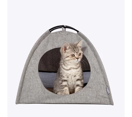 Danish Design Essentials Cat Tent Grey - 41 Cm x 41 Cm x 35 Cm