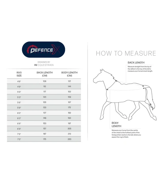 DefenceX Shield Quagga System Fly Rug