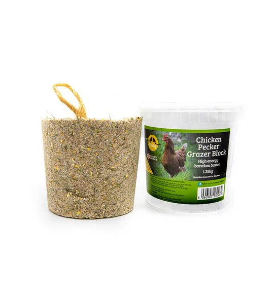 Feldy Chicken Pecker Grazer Block - 1.25 Kg