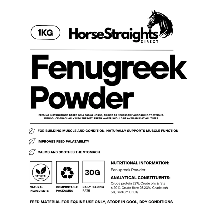 Additional Image for Horse Straights Direct Fenugreek Powder - 1 Kg