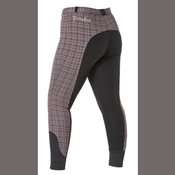 Firefoot Farsley Breeches Kids Rose Gold Check