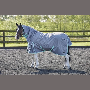 Firefoot Turnout Rug Fixed Neck 200g Grey/Sag