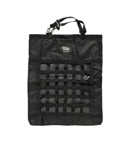 Firefoot Rectangle Haybag with Front Web Black