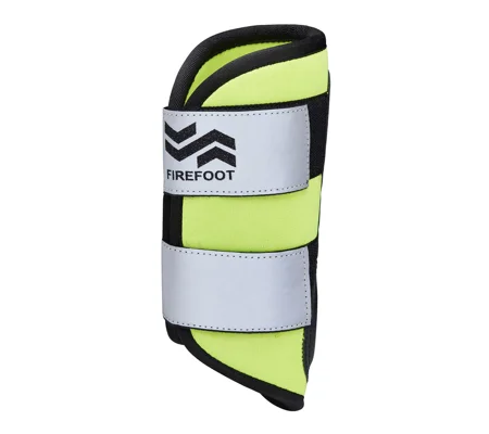 Firefoot Reflective Tendon Boots Yellow
