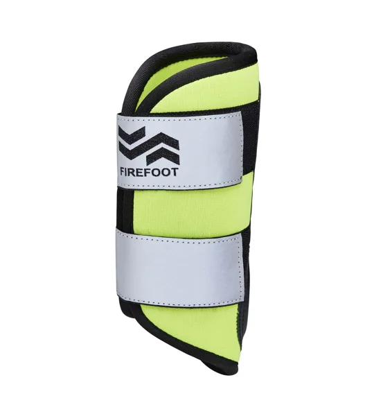 Firefoot Reflective Tendon Boots Yellow
