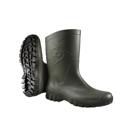Dunlop Dee Calf-Length Dark Green