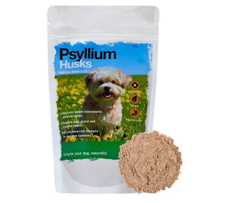 Global Herbs Canine Psyllium Husks - 200 Gm
