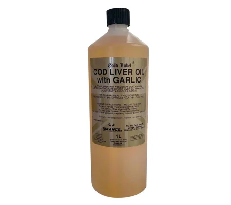 Gold Label Cod Liver Oil with Garlic - 1 Lt