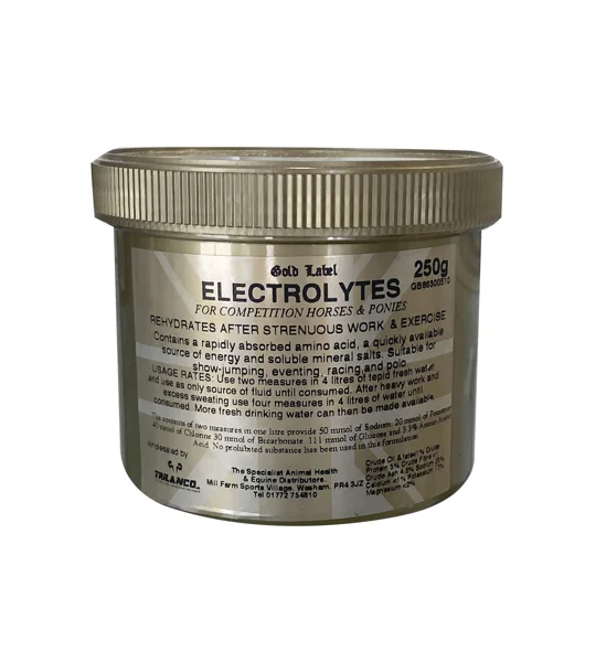 Gold Label Electrolytes - 250 Gm