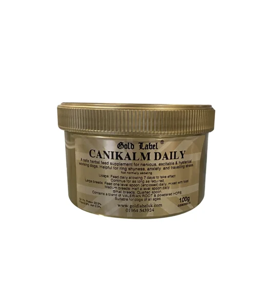 Gold Label CaniKalm Daily - 100 Gm
