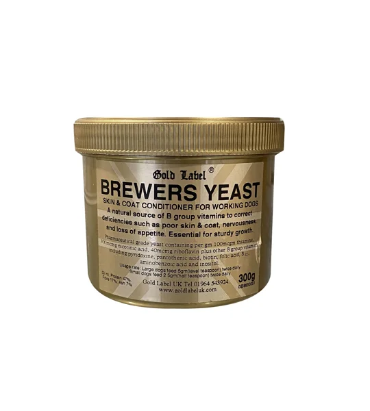 Gold Label Canine Brewers Yeast - 300 Gm