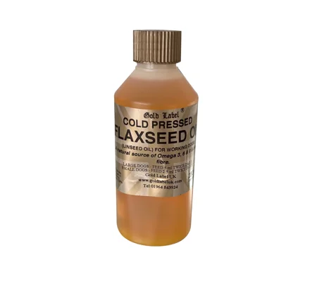 Gold Label Canine Flaxseed Oil - 250 Ml