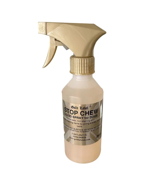 Gold Label Canine Stop Chew Spray - 250 Ml