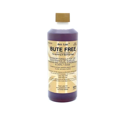 Gold Label Canine Bute Free - 500 Ml