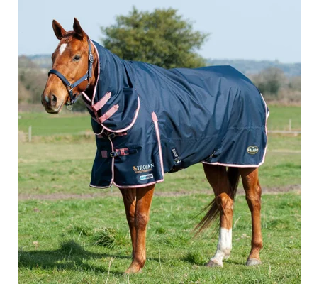 Gallop Trojan Duraproof 50g Turnout Combo Navy