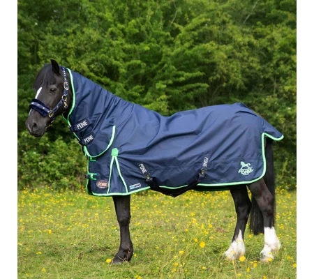 Gallop Ponie Duraproof Lightweight Turnout Combo Navy