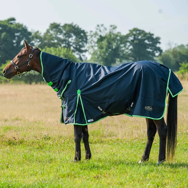 product Image for Gallop Trojan Duraproof Lightweight Turnout Combo Navy