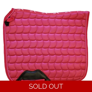 Gallop Dressage Saddle Pad Fuchsia