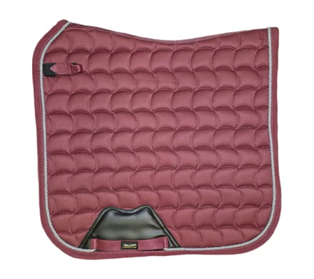 Gallop Dressage Saddle Pad Burgundy
