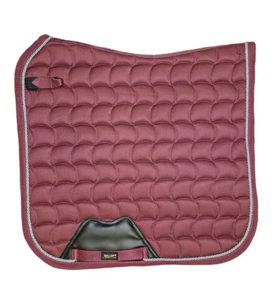 Gallop Dressage Saddle Pad Burgundy