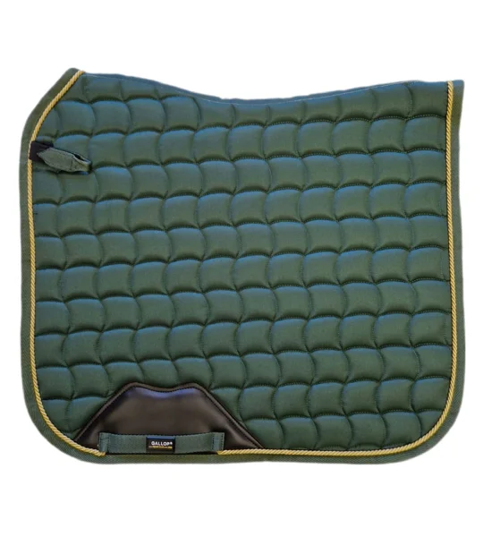 Gallop Dressage Saddle Pad Green