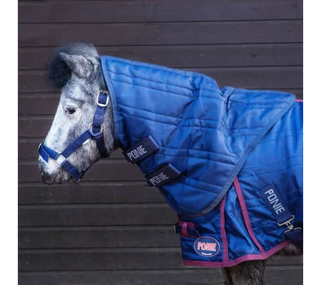 Gallop Ponie 50g Stable Neck Cover Navy