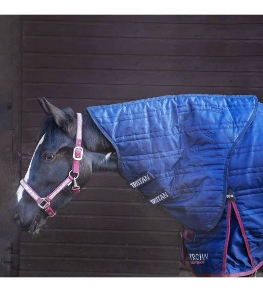 Gallop Trojan 50g Stable Neck Cover Navy