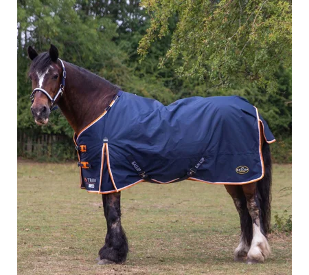 Gallop Trojan Duraproof 100g Turnout Navy