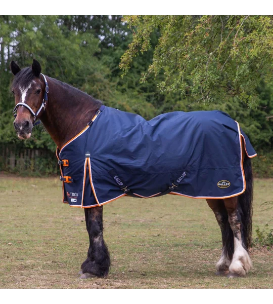 Gallop Trojan Duraproof 100g Turnout Navy