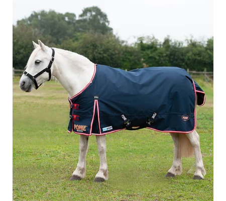 Gallop Ponie Duraproof 200g Turnout Navy