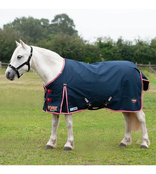 Gallop Ponie Duraproof 200g Turnout Navy