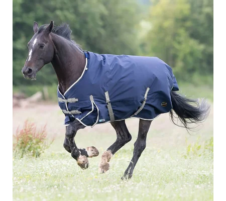 Gallop Trojan Duraproof 300g Turnout Navy