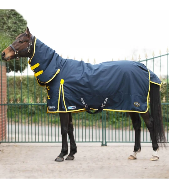 Gallop Trojan Duraproof 200g Turnout Combo Navy