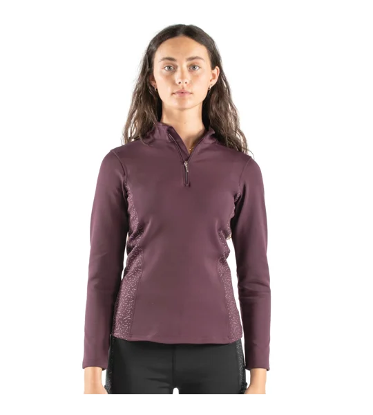 Whitaker PS255L Hatfield Ladies Reflective Baselayer Plum