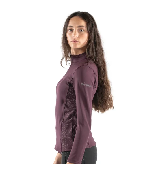 Whitaker PS255L Hatfield Ladies Reflective Baselayer Plum