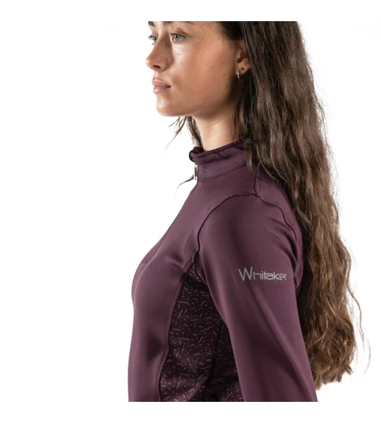 Whitaker PS255L Hatfield Ladies Reflective Baselayer Plum