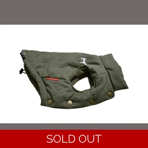 House of Paws Fleece Lined Gilet Green