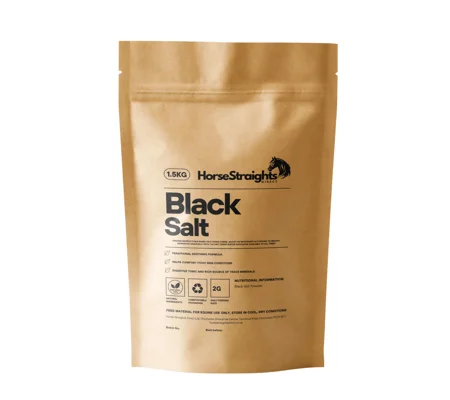 Horse Straights Direct Black Salt - 1.5 Kg