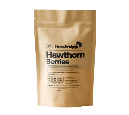 Horse Straights Direct Hawthorn Whole Berries - 1 Kg