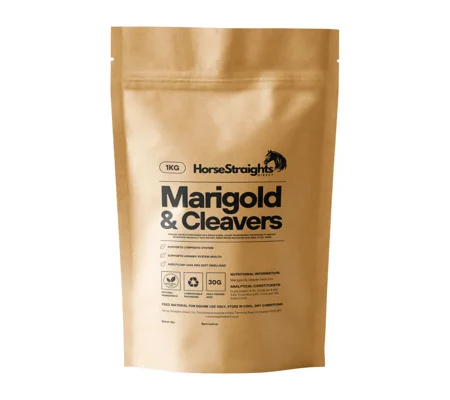 Horse Straights Direct Marigold & Cleavers Mix - 1 Kg